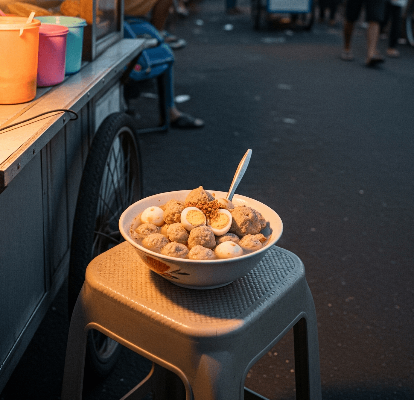 Gambar Bakso Telur Puyuh